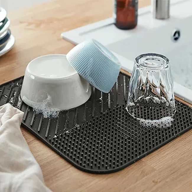 Silicone Drying Mat 34 x 25 cm - lunazchef.shop