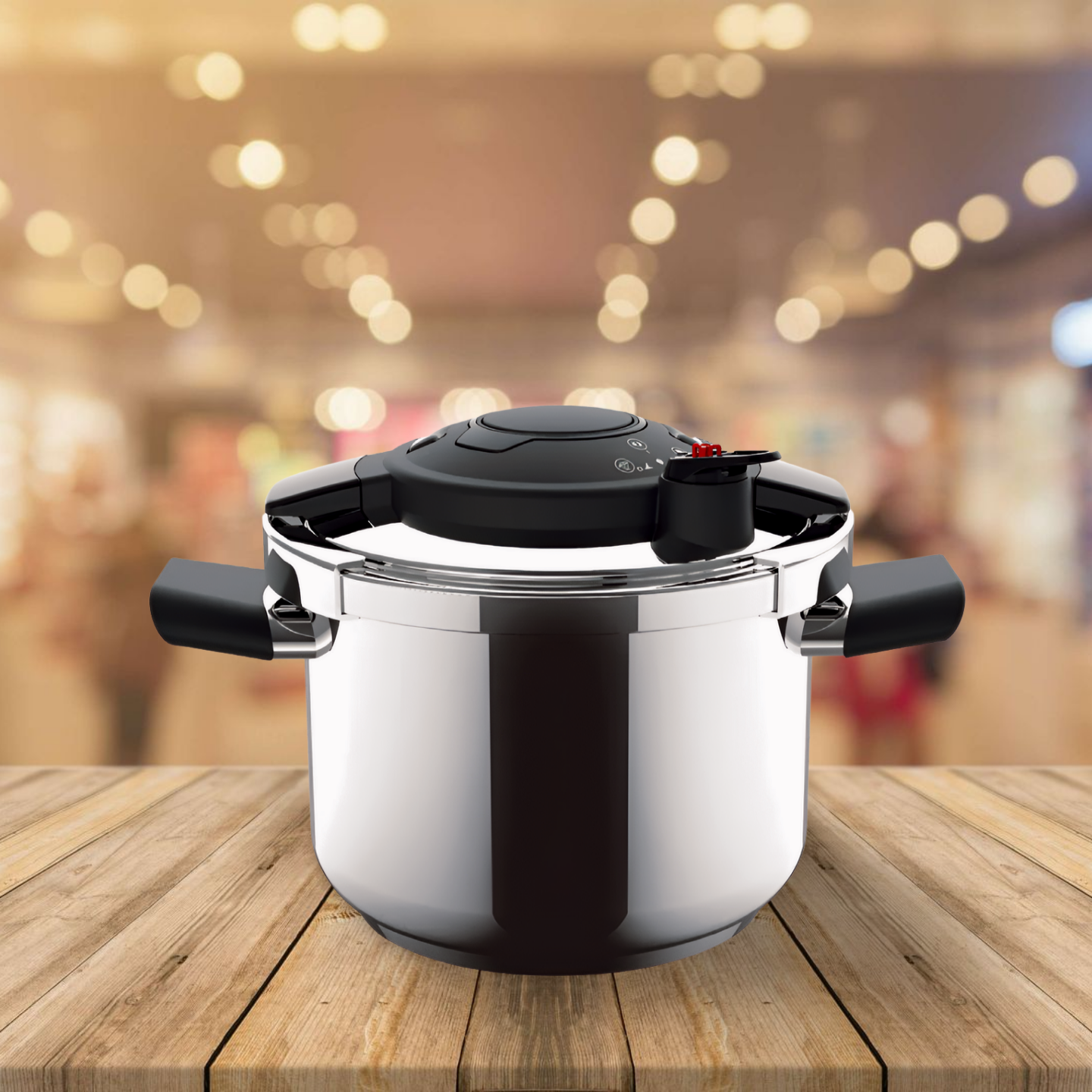 5L Dosthoff Easy Press SS 18/10 Pressure Cooker - lunazchef.shop