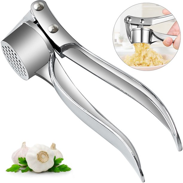 Stainless Garlic press - lunazchef.shop