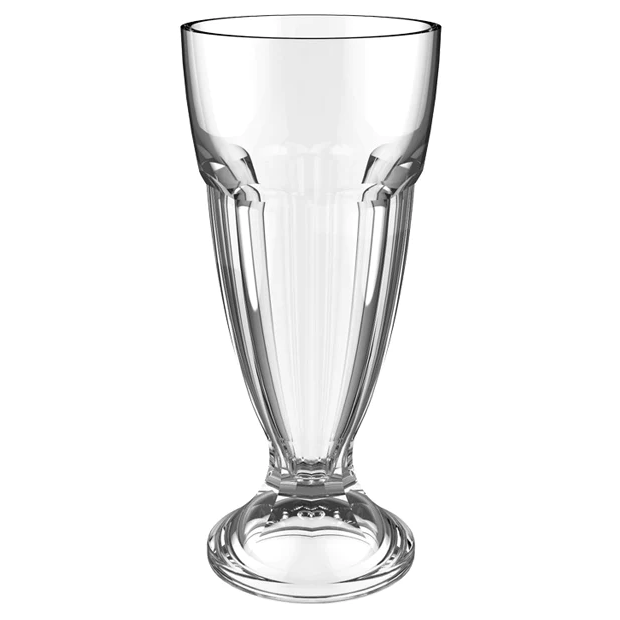 Luxor Glass Milk Shake Cup 30CL X6 - lunazchef.shop