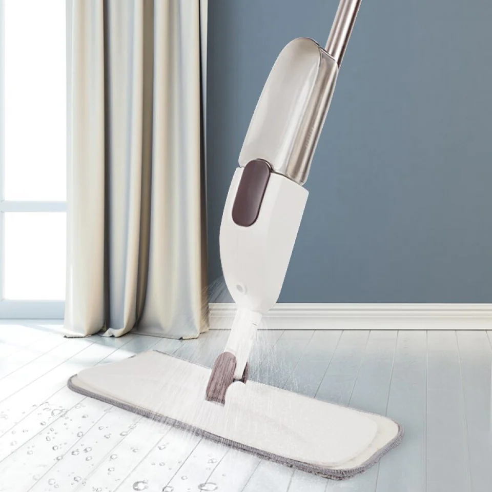 Microfiber Mop with Water Sprayer - lunazchef.shop