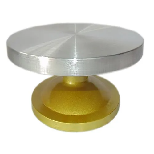 Aluminum Turntable for Cakes and Desserts - lunazchef.shop