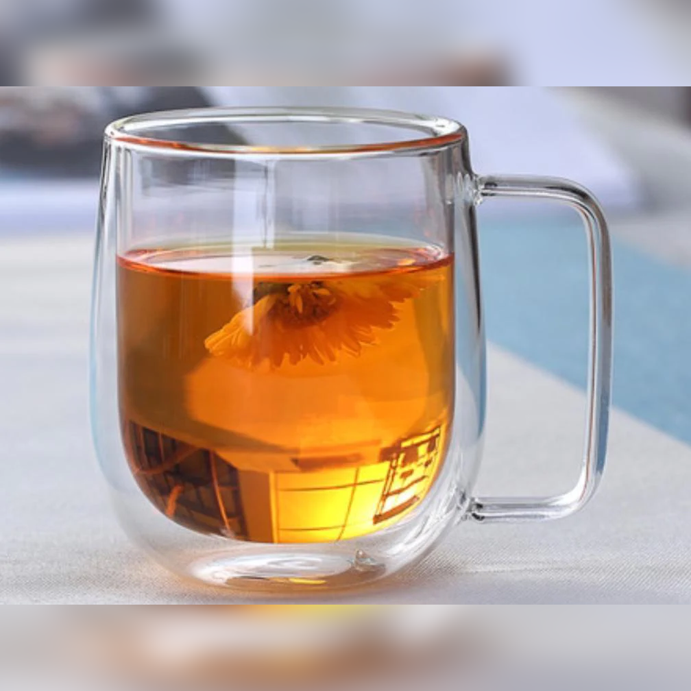 Double Wall Glass Mug - lunazchef.shop