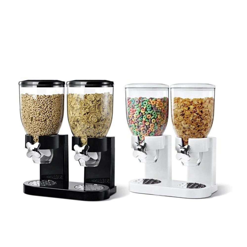 Double Cereal Dispenser - lunazchef.shop