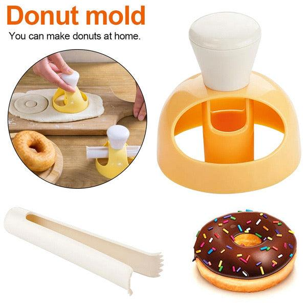 Donut Cutter Round Shape With Pluker - lunazchef.shop