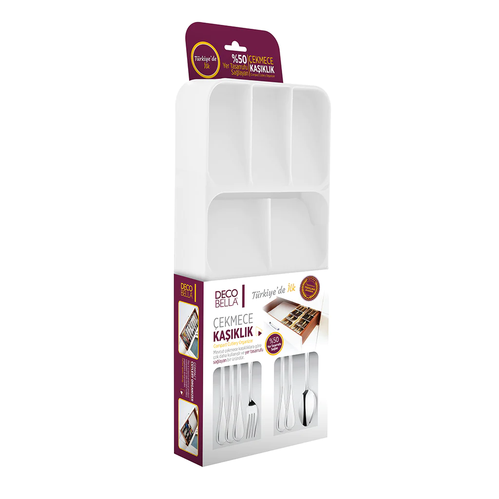 Large Compact Cutlery Organizer 9 cells - lunazchef.shop