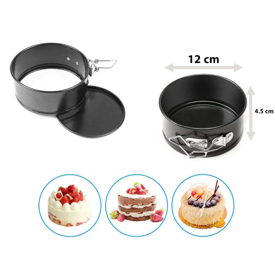 Mini Cheese Cake Mold Round - lunazchef.shop