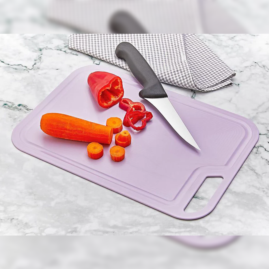 Thin plastic cutting board 32x22 cm - lunazchef.shop