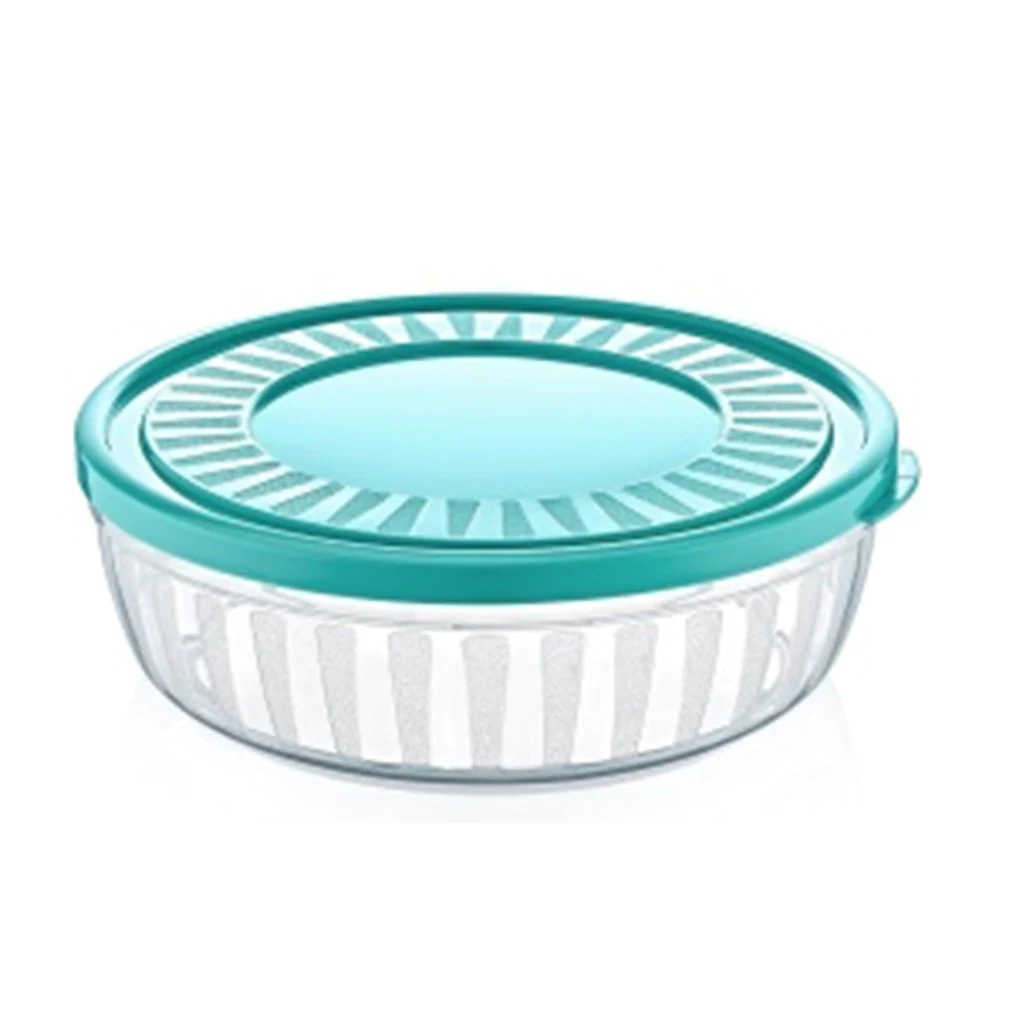 Round storage bowl with lid - lunazchef.shop