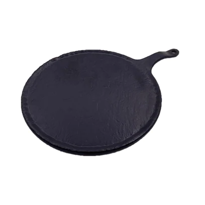 Round Plate with Handle 27 cm - lunazchef.shop