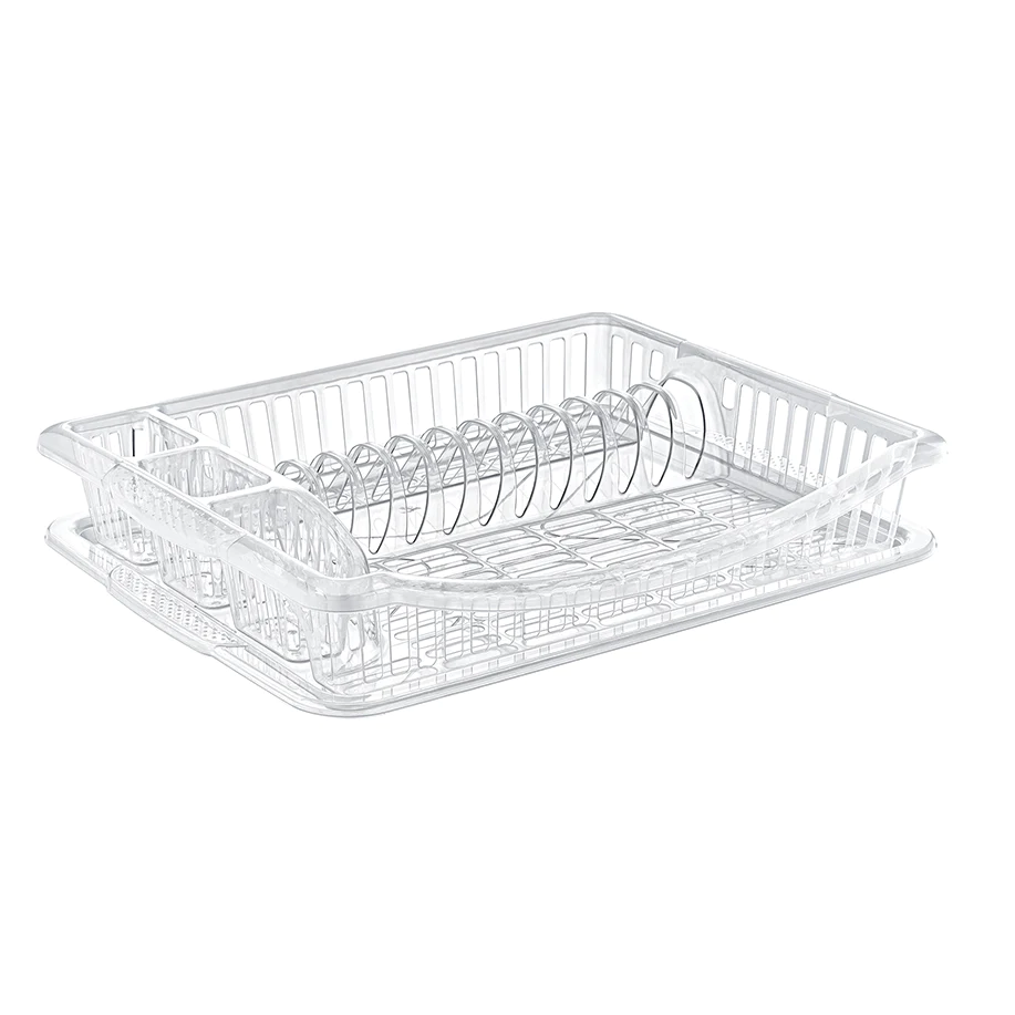 Transparent Plastic Dish Drainer - lunazchef.shop