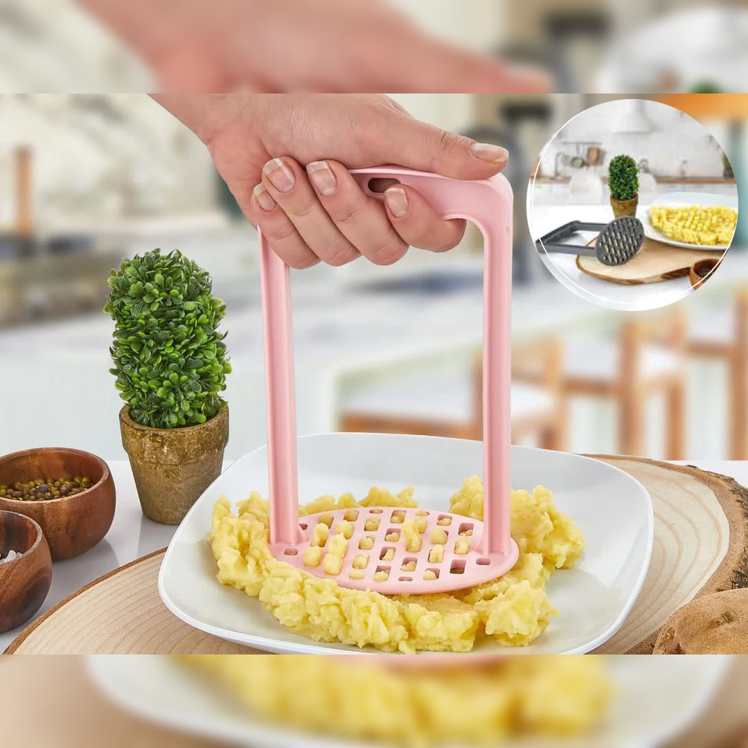 Strong plastic potato masher - lunazchef.shop