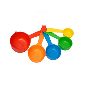 Plastic Measuring Cups 5 pcs - lunazchef.shop