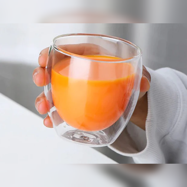 Double Wall Glass Cup 250 ml - lunazchef.shop