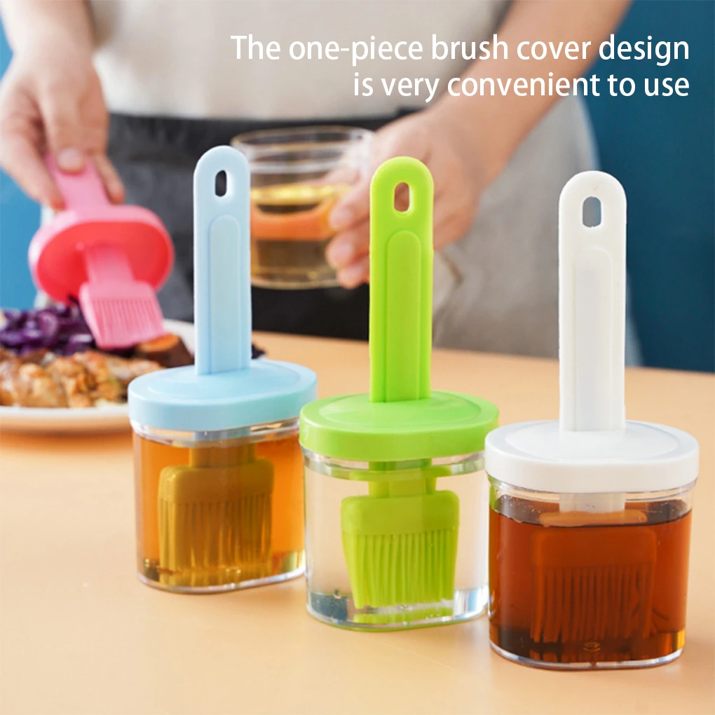 Silicone Brush in Plastic Can - lunazchef.shop