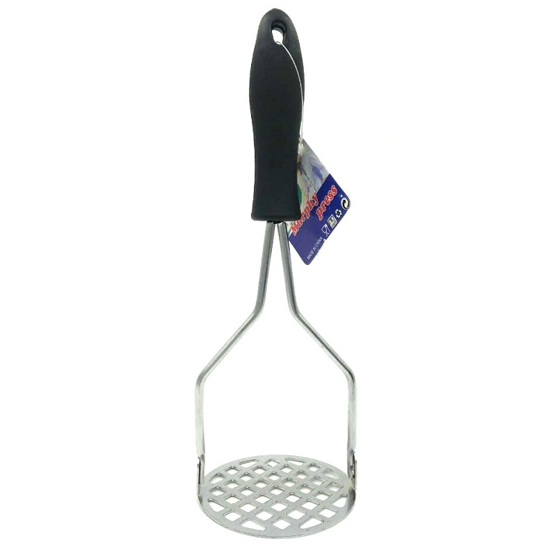 Potato masher Black Handle - lunazchef.shop