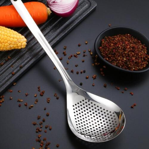 Stainless Steel Perforated Ladle - lunazchef.shop