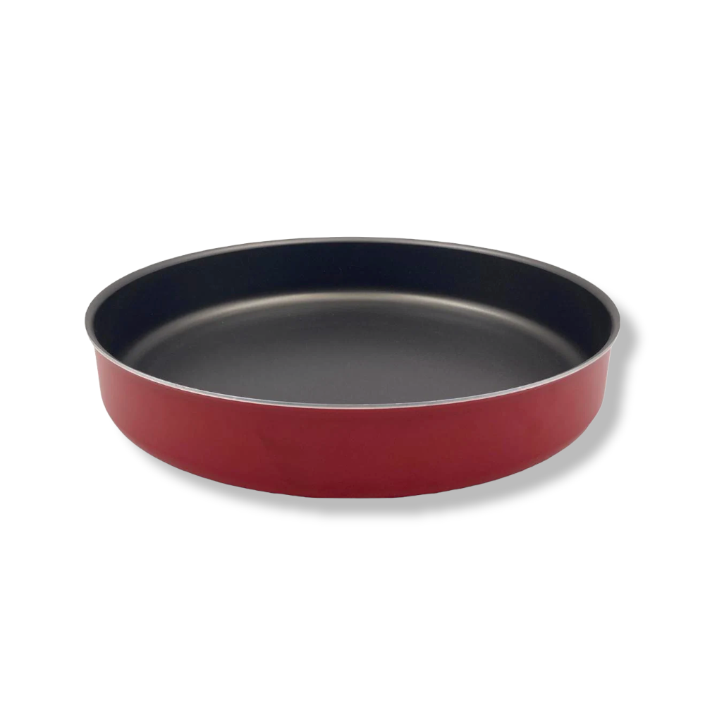 Nouval Red Round Oven Tray - lunazchef.shop